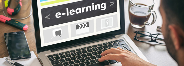 E-Learning am Laptop
