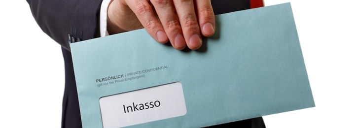 Inkasso Briefumschlag