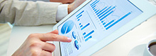 Analysen auf Tablet