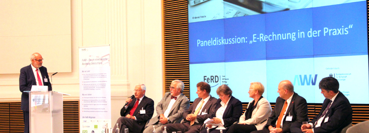 Podiumsdiskussion auf der 3. FeRD-Konferenz