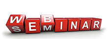 Schriftzug Webinar