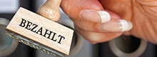 Stempel Bezahlt