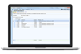 Screenshot vom Assistenten zur automatischen Abschreibung - Anlagenbuchhaltung Software