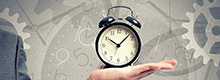Uhr auf Hand