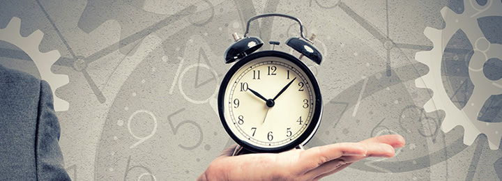 Uhr auf Hand