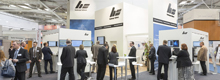 Messestand von HS auf der CeBIT 2015