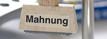 Mahnungs-Stempel