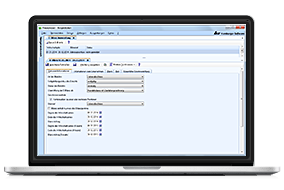 Screenshot zu den Auswertungsmöglichkeiten zu E-Bilanz Unternehmensinformationen in der Software HS E-Bilanz