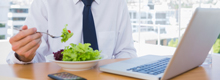 Salat im Büro