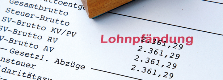 Lohnpfändung