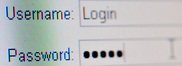 Login-Bildschirmdialog