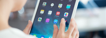iPad Bildschirm