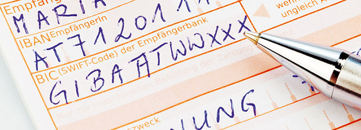 Überweisung
