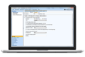 Arbeitsbescheinigung Assistent - Screenshot aus dem HS Personalabrechnung