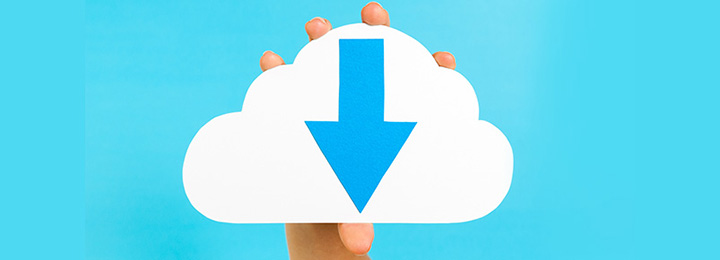 Download-Symbol in Cloud